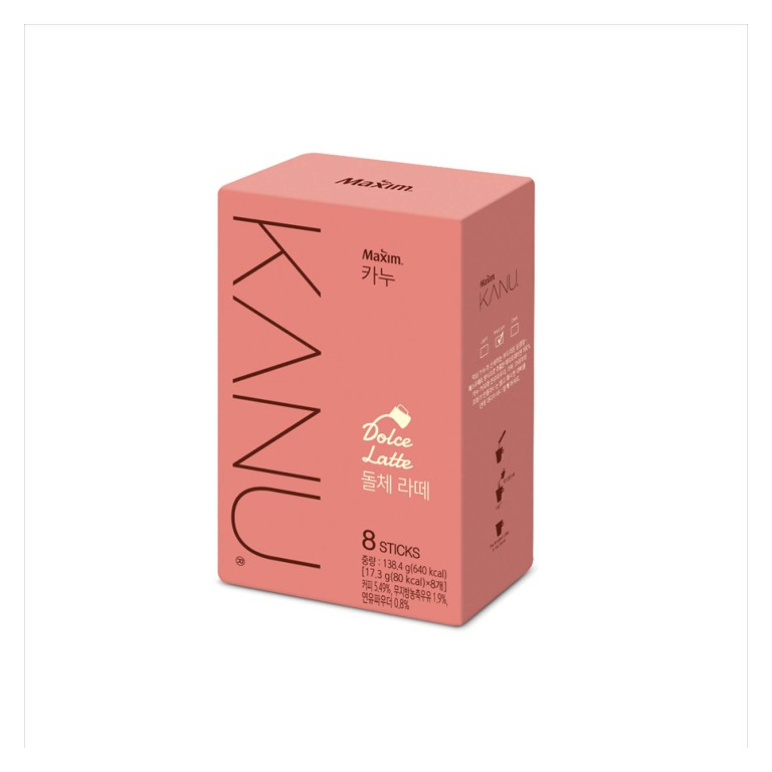 KANU-*Maxim煉奶拿鐵(8包)[孔劉即沖煉奶拿鐵](8801037078671)[平行進口]