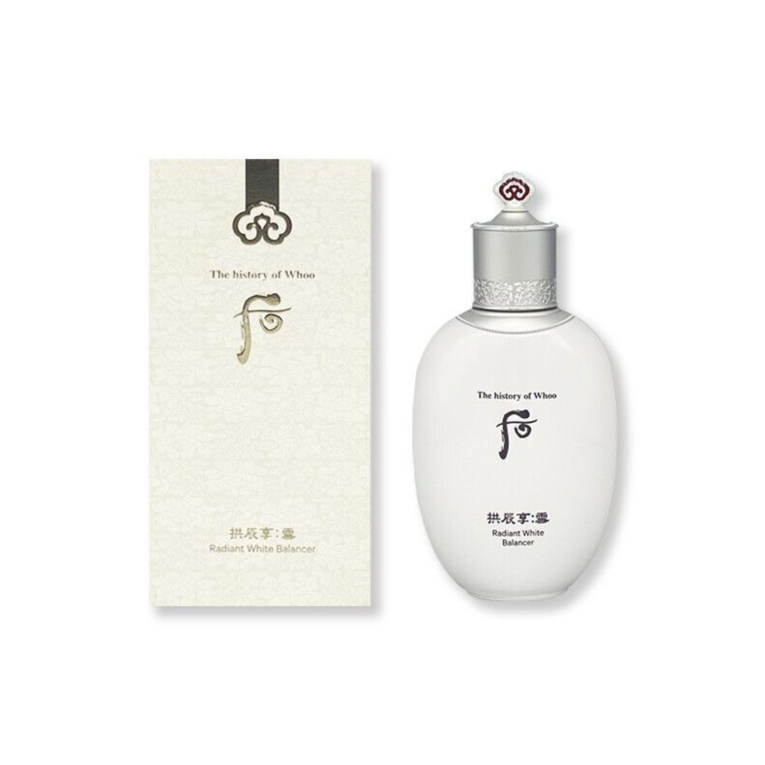 The History of WHOO-*【拱辰享-雪】透亮淨肌水 150ml(8801051241464)[平行進口]