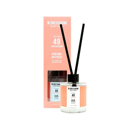 W.DRESSROOM-*升級增量裝 室內香薰連纖維棒 (No.49 清甜蜜桃) 120ml(8805301005639)[平行進口]