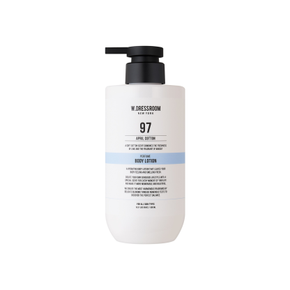 W.DRESSROOM-*保濕香水身體乳(No.97 四月柔棉百合) 500ml(8805301009705)[平行進口]