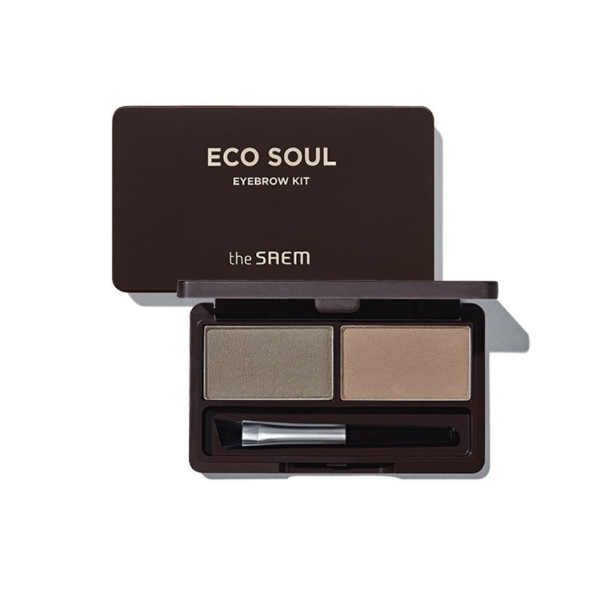 the SAEM-*【01自然棕】Eco Soul雙色眉粉盒(2.5g*2)(8806164180440)[平行進口]