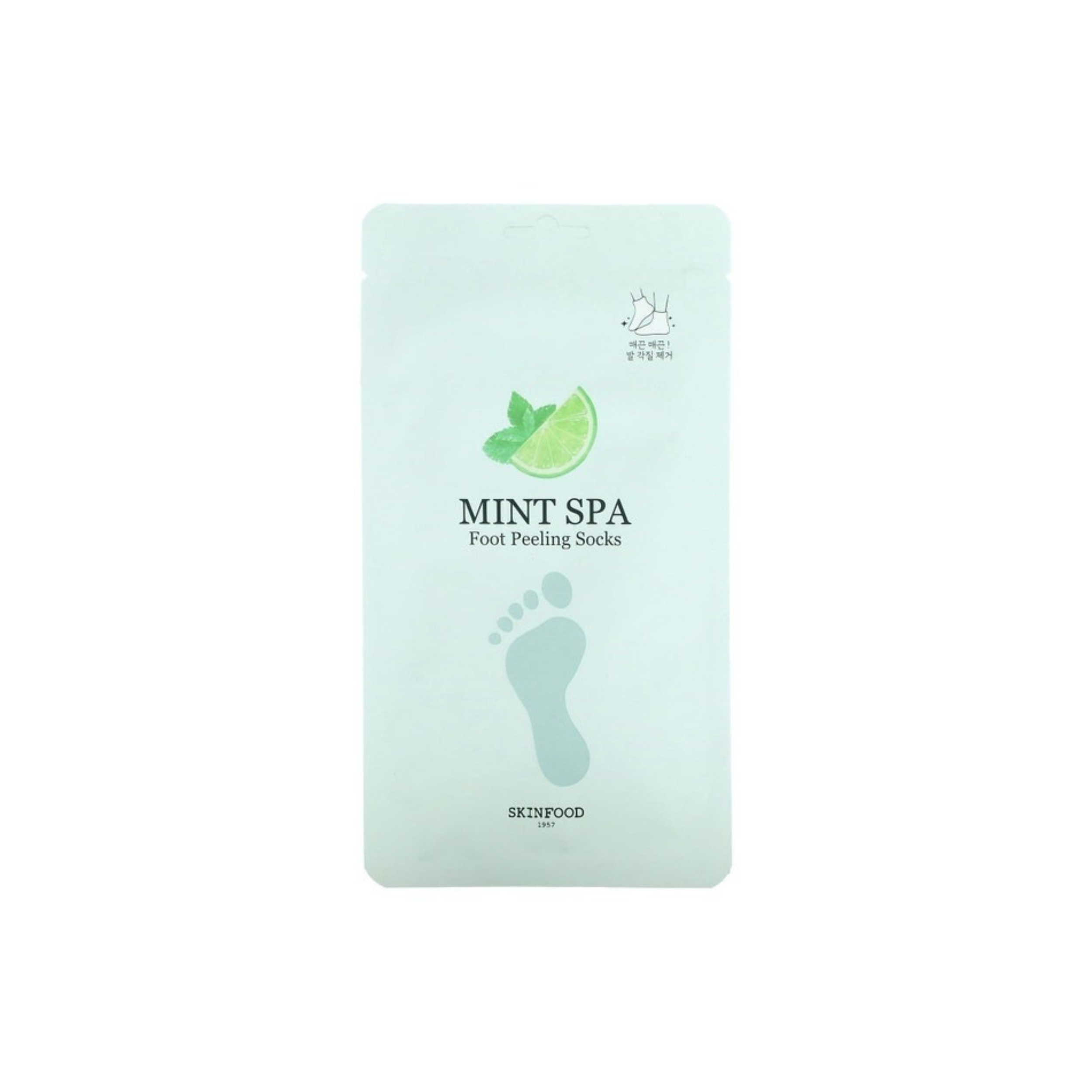 SKINFOOD-*薄荷SPA去角質足膜(8809032673792)[平行進口]