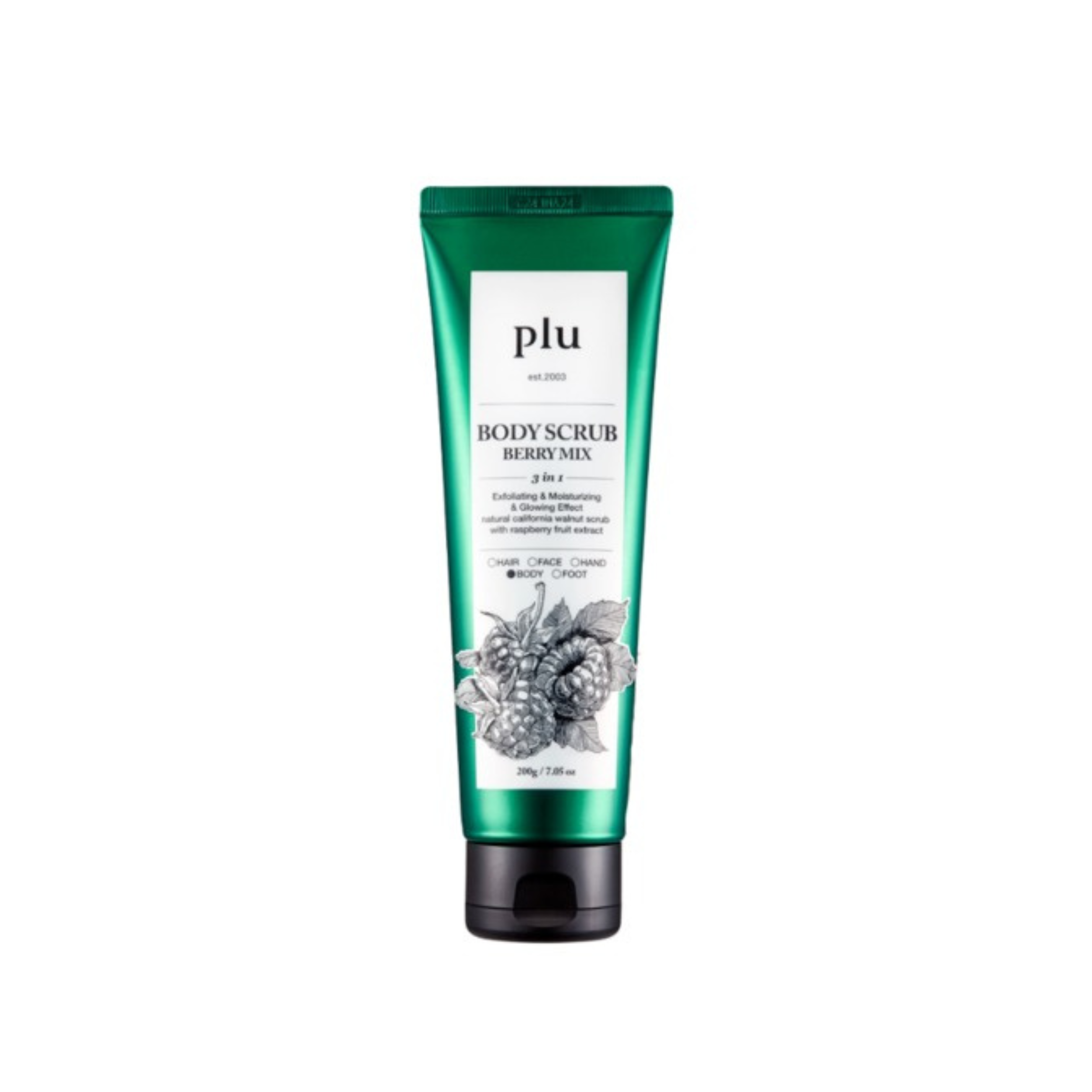 plu-*(野莓)身體去角質磨砂膏 200g(8809237074691)[平行進口]