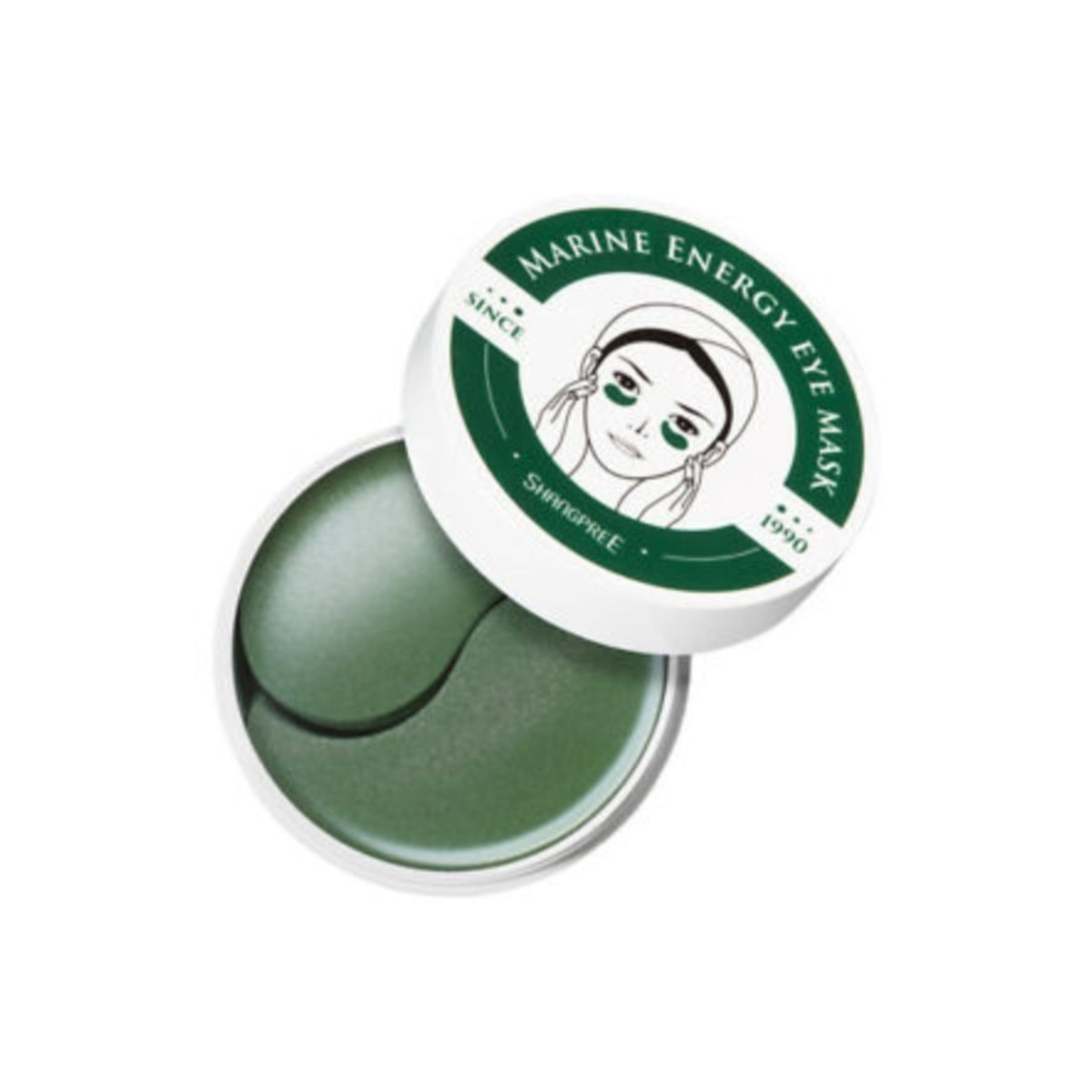 SHANGPREE-*香蒲麗 螺旋藻綠公主眼膜60片(8809480781117)[平行進口]