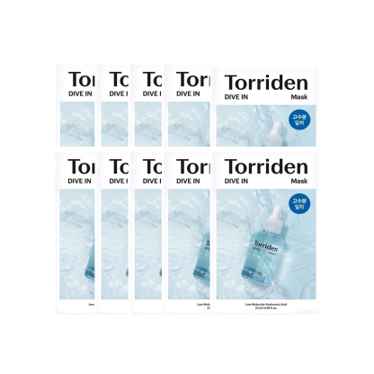 Torriden-*(10片)低分子透明質酸保濕面膜 27ml (8809504742865)[平行進口]