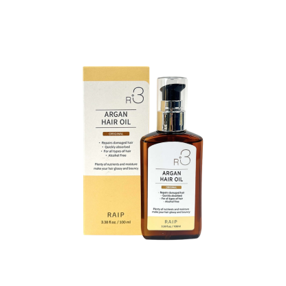 RAIP-*(經典原味)R3 摩洛哥堅果髮尾油100ml (8809529552355)[平行進口]