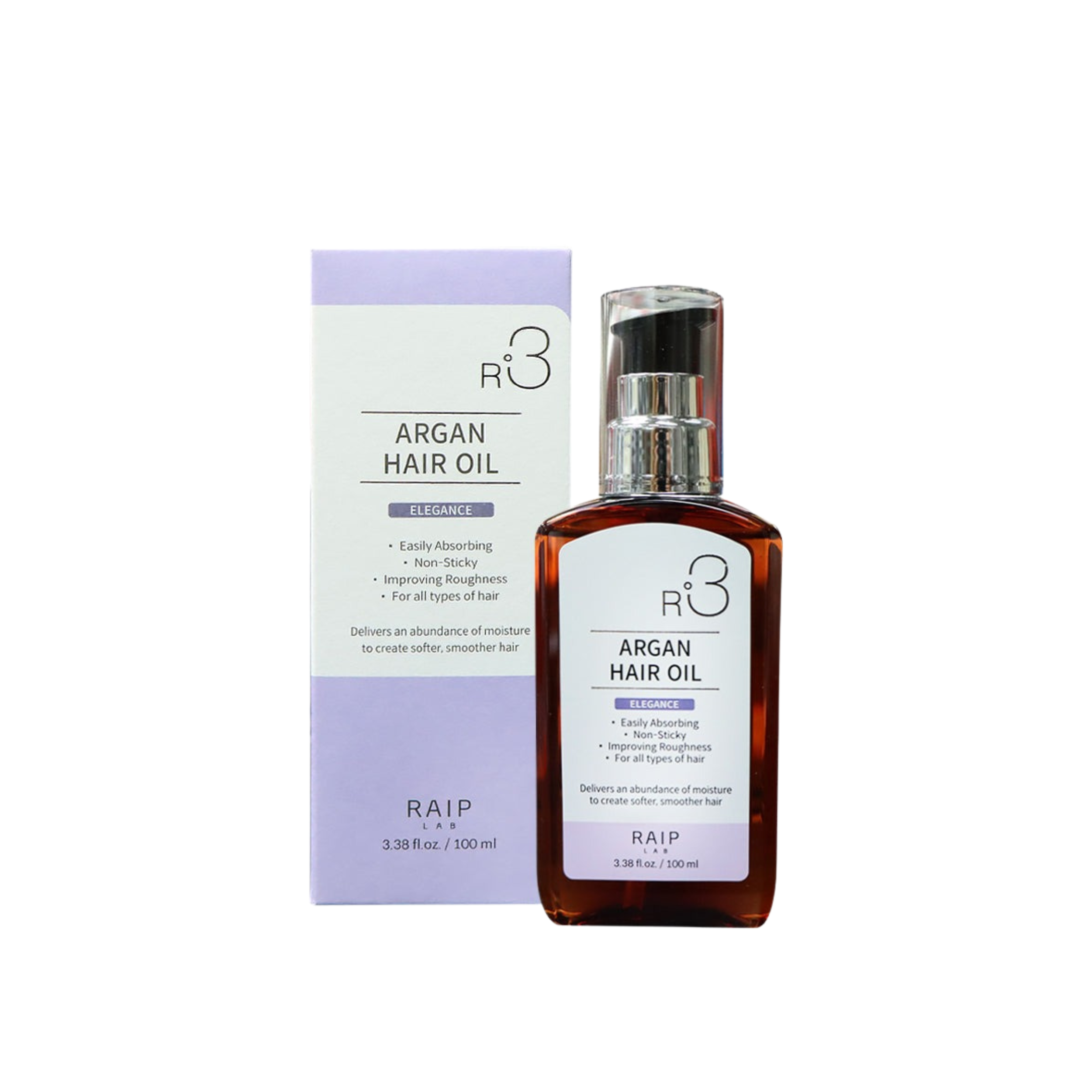 RAIP-*(優雅花香) R3 摩洛哥堅果髮尾油100ml (8809529882386)[平行進口]