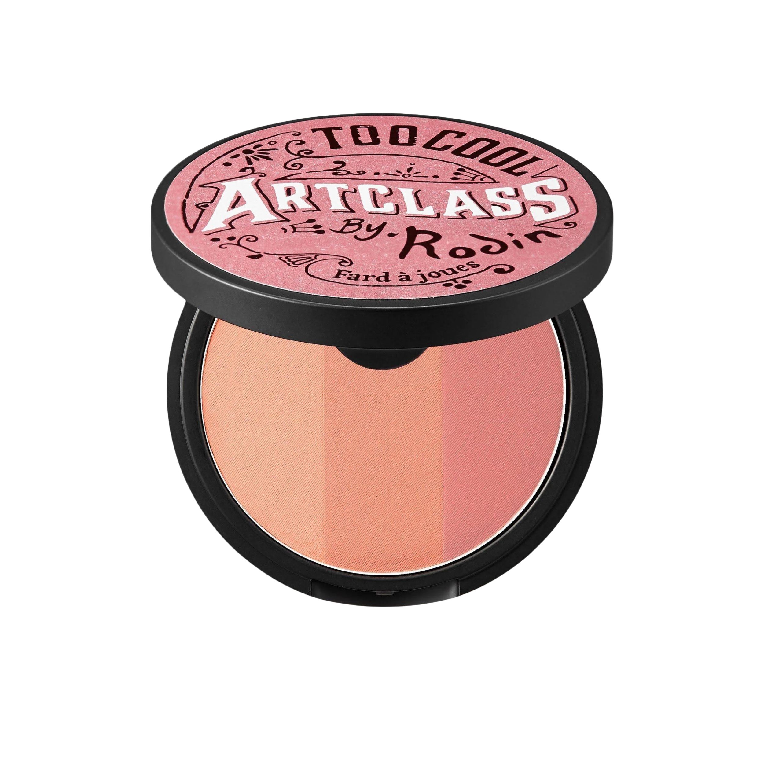 too cool for school-*美術課三色胭脂腮紅粉餅 #De Rose 8.7g(8809532448913)[平行進口]