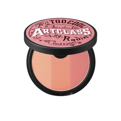 too cool for school-*美術課三色胭脂腮紅粉餅 #De Rose 8.7g(8809532448913)[平行進口]