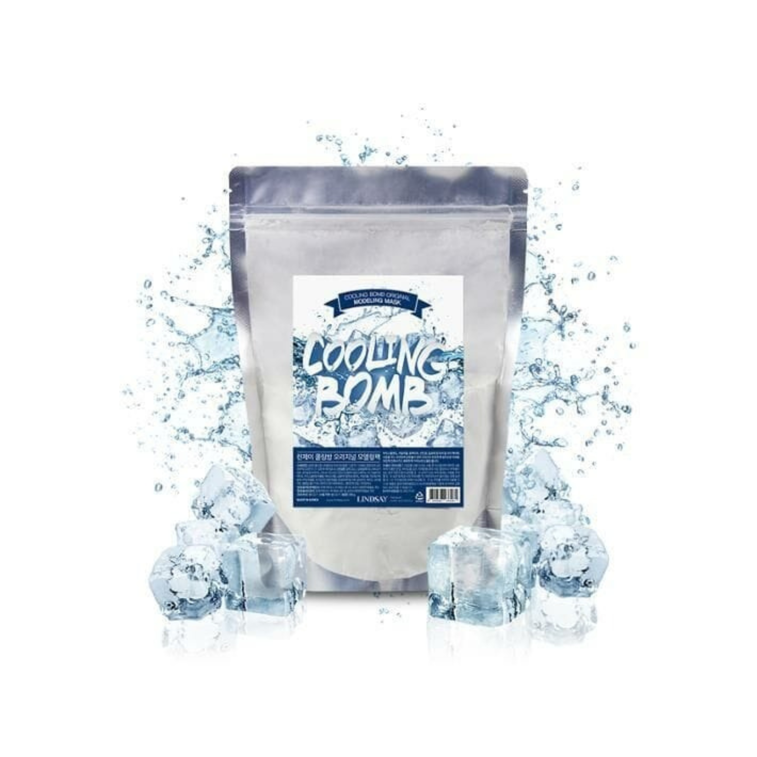 Lindsay-*【Cooling Bomb】冰爽清涼保濕軟膜粉330g(8809568933261) [平行進口]