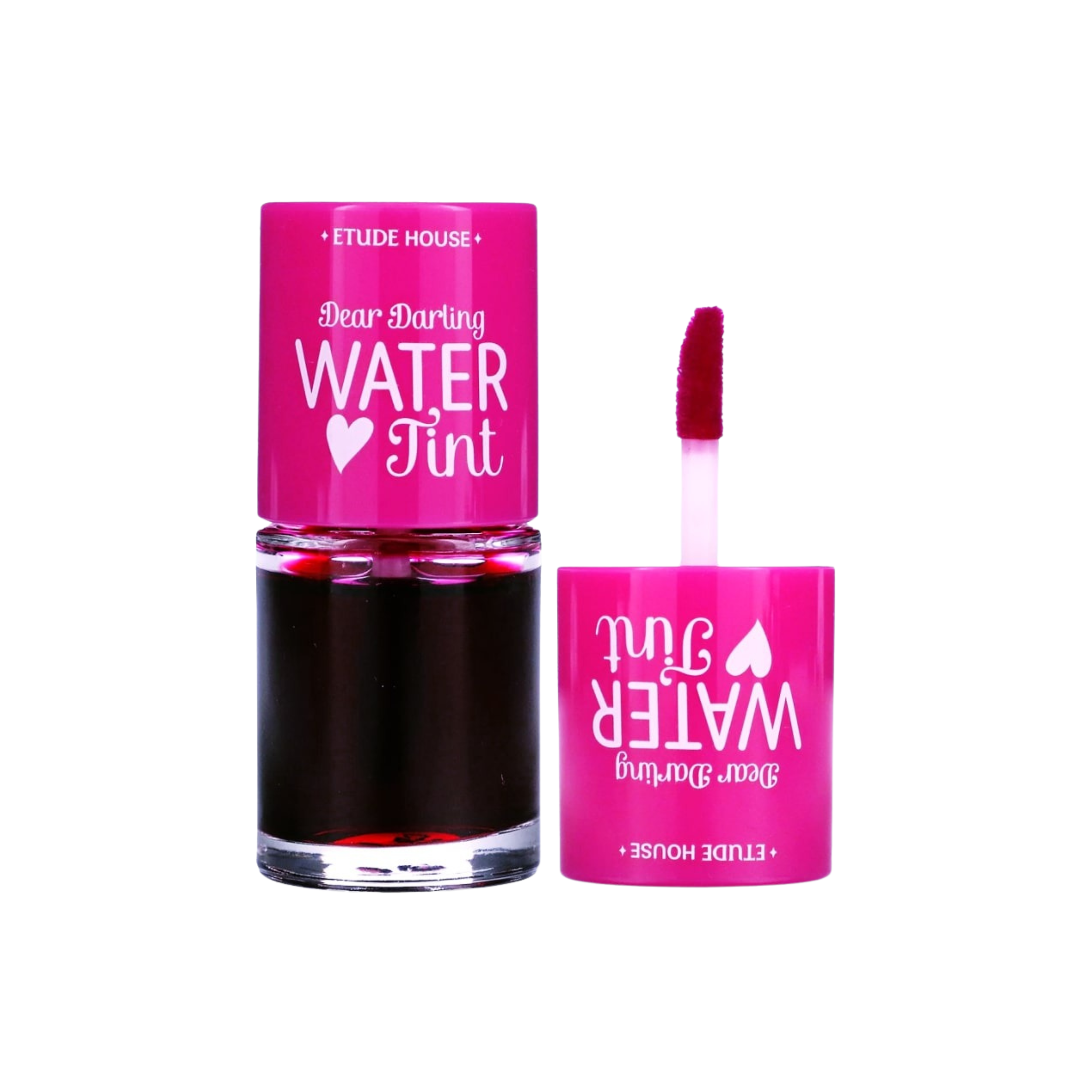 ETUDE HOUSE-*水亮唇釉#01 Strawberry Ade 9.5g(8809668022933) [平行進口]