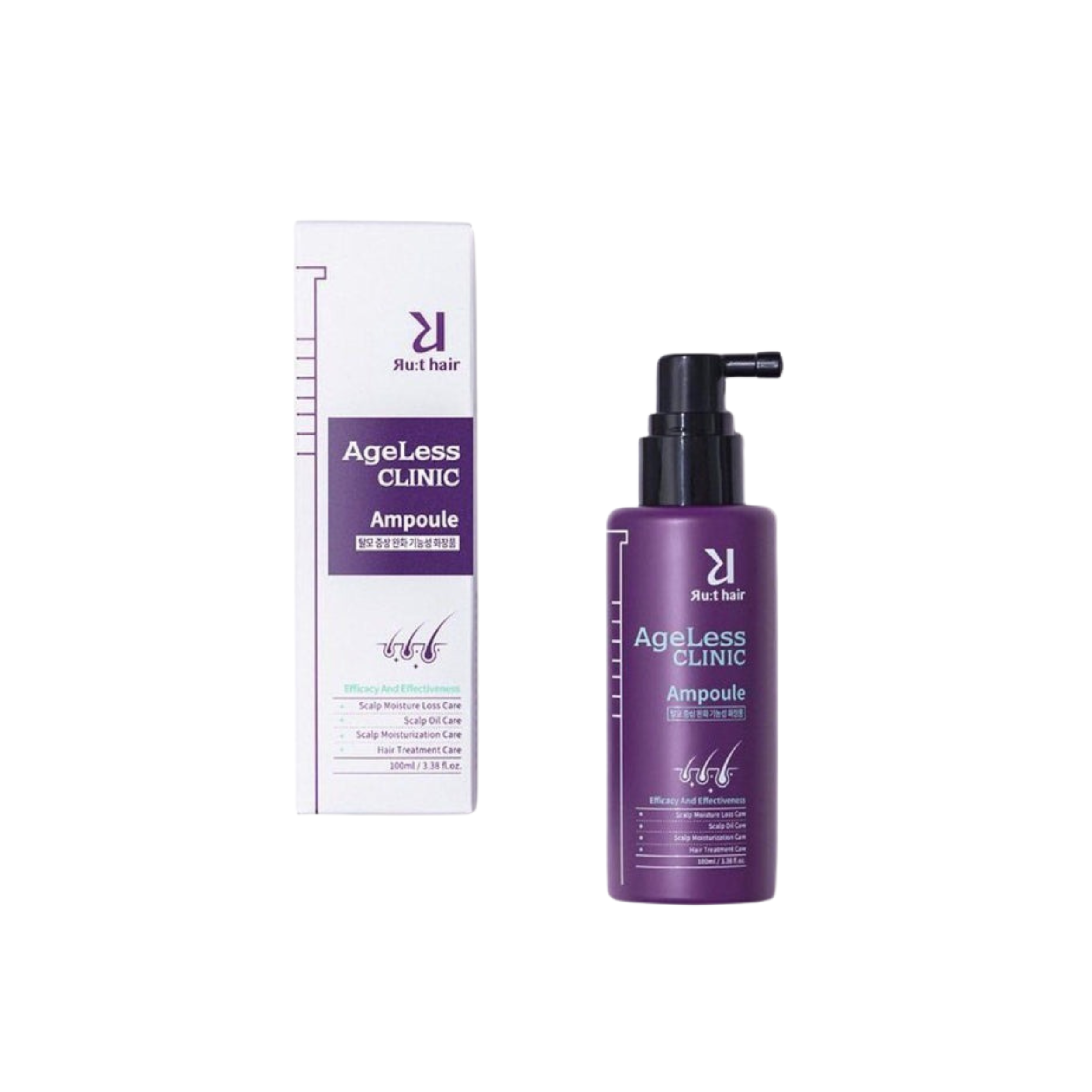 Ru:t hair-*防脫黑髮皇精華100ml(8809747820047) [平行進口]