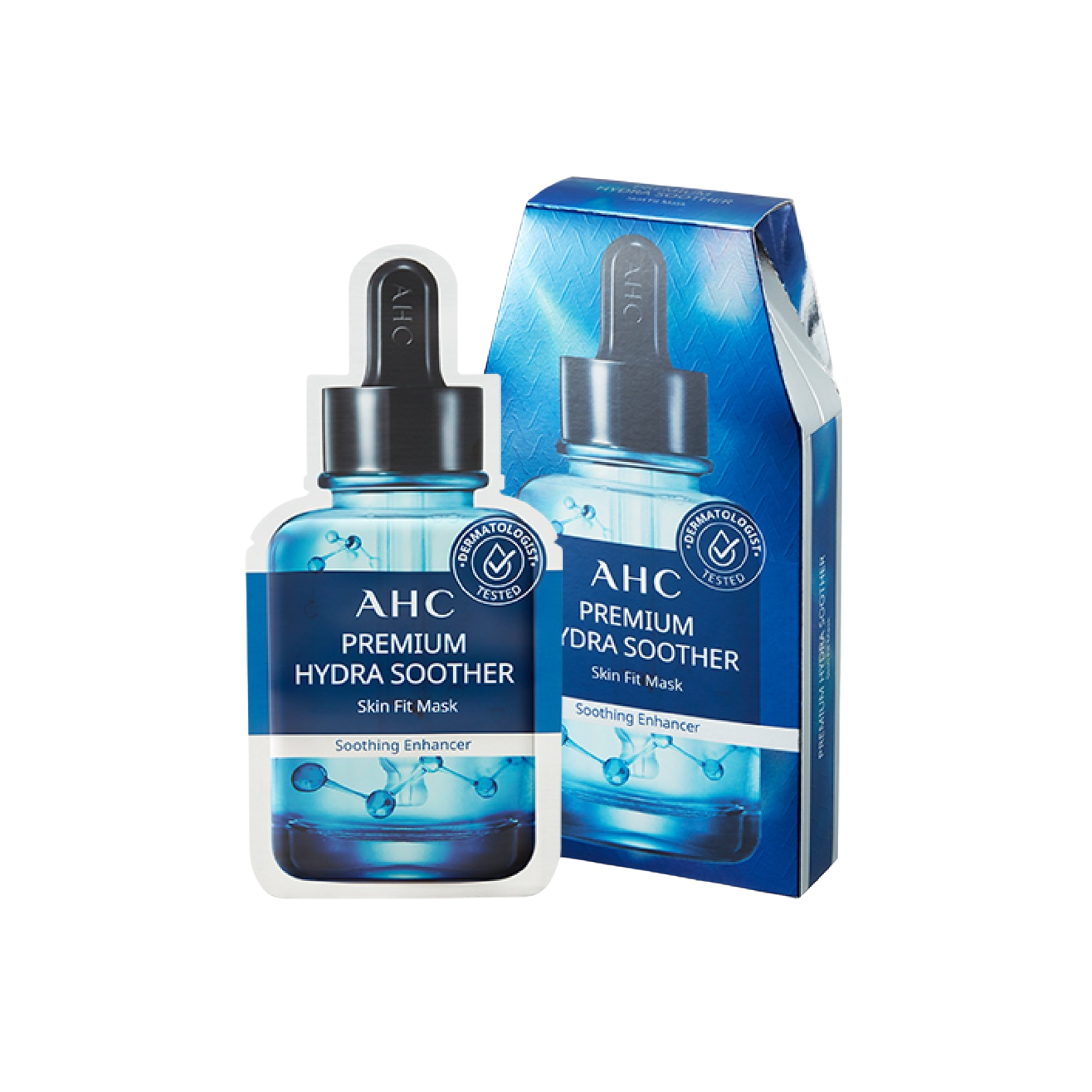 AHC-*高濃度高效水透明質酸補水面膜5片(8809759091541)[平行進口]