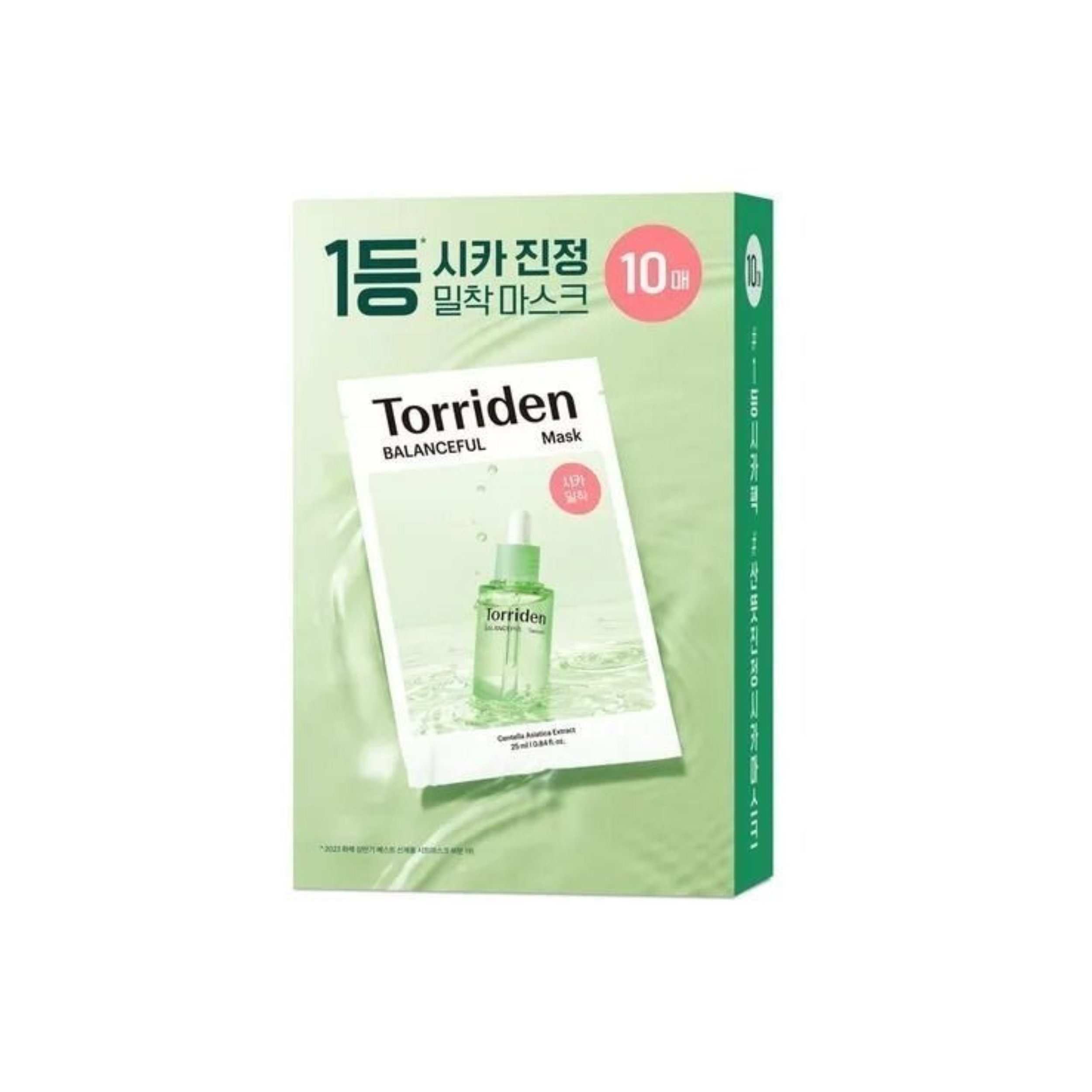 Torriden-*(10片)積雪草保濕鎮靜面膜 25ml (8809784601272)[平行進口]