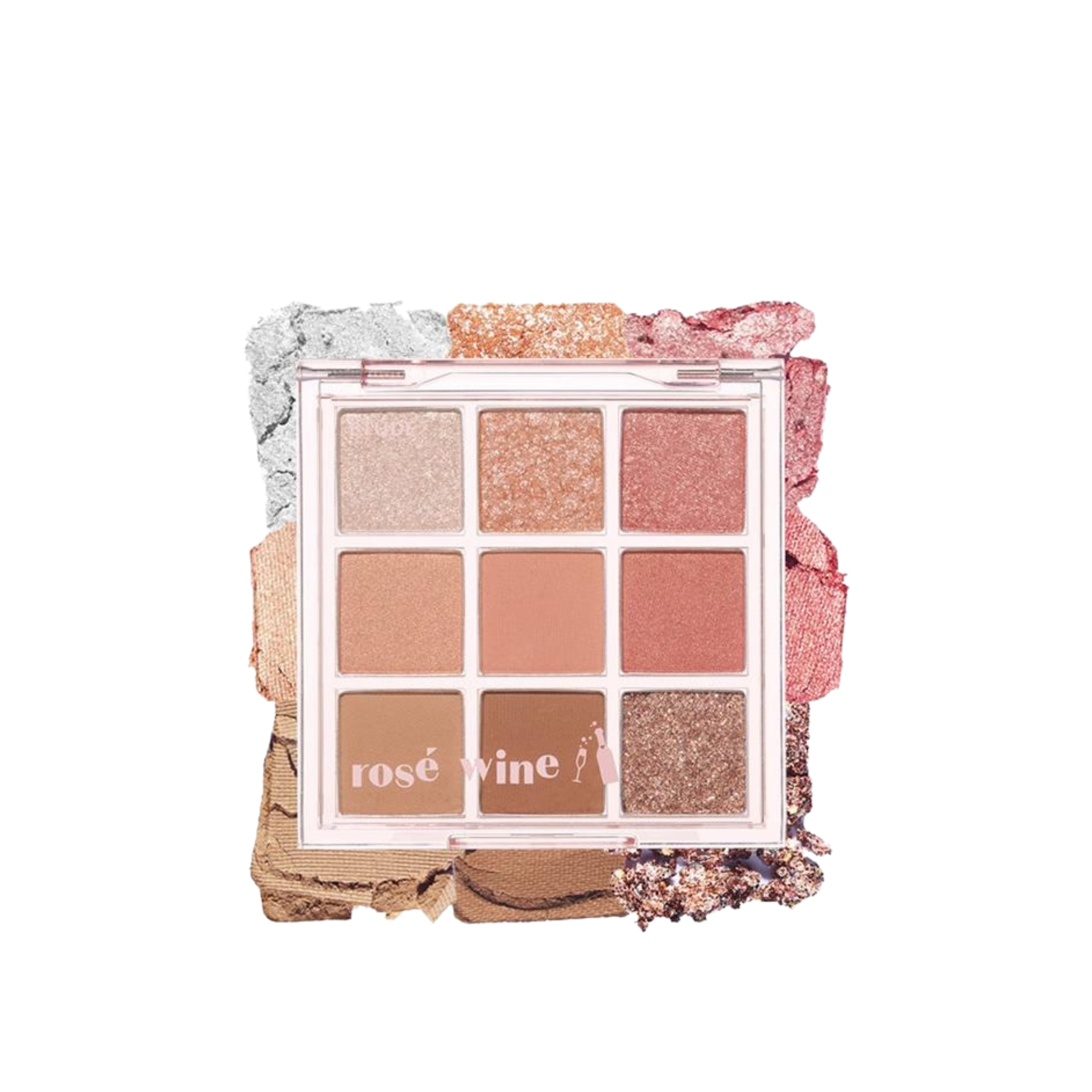 ETUDE HOUSE-*Play Color Eyes 9色眼影盤 (#Rose Wine)(8809820697283)[平行進口]