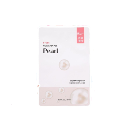 ETUDE HOUSE-*超薄植物纖維保濕面膜1片(珍珠)(8809820699263)[平行進口]