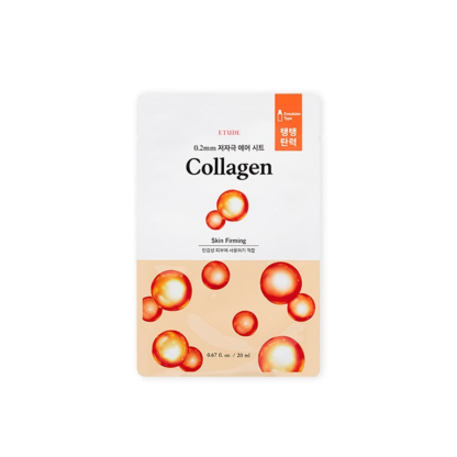 ETUDE HOUSE-*超薄植物纖維保濕面膜1片(膠原蛋白)(8809820699300)[平行進口]