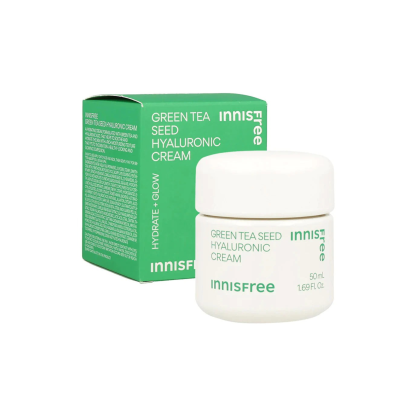 innisfree-*悅詩風吟綠茶籽透明質酸水光面霜 50ml(8809843675756)[平行進口]