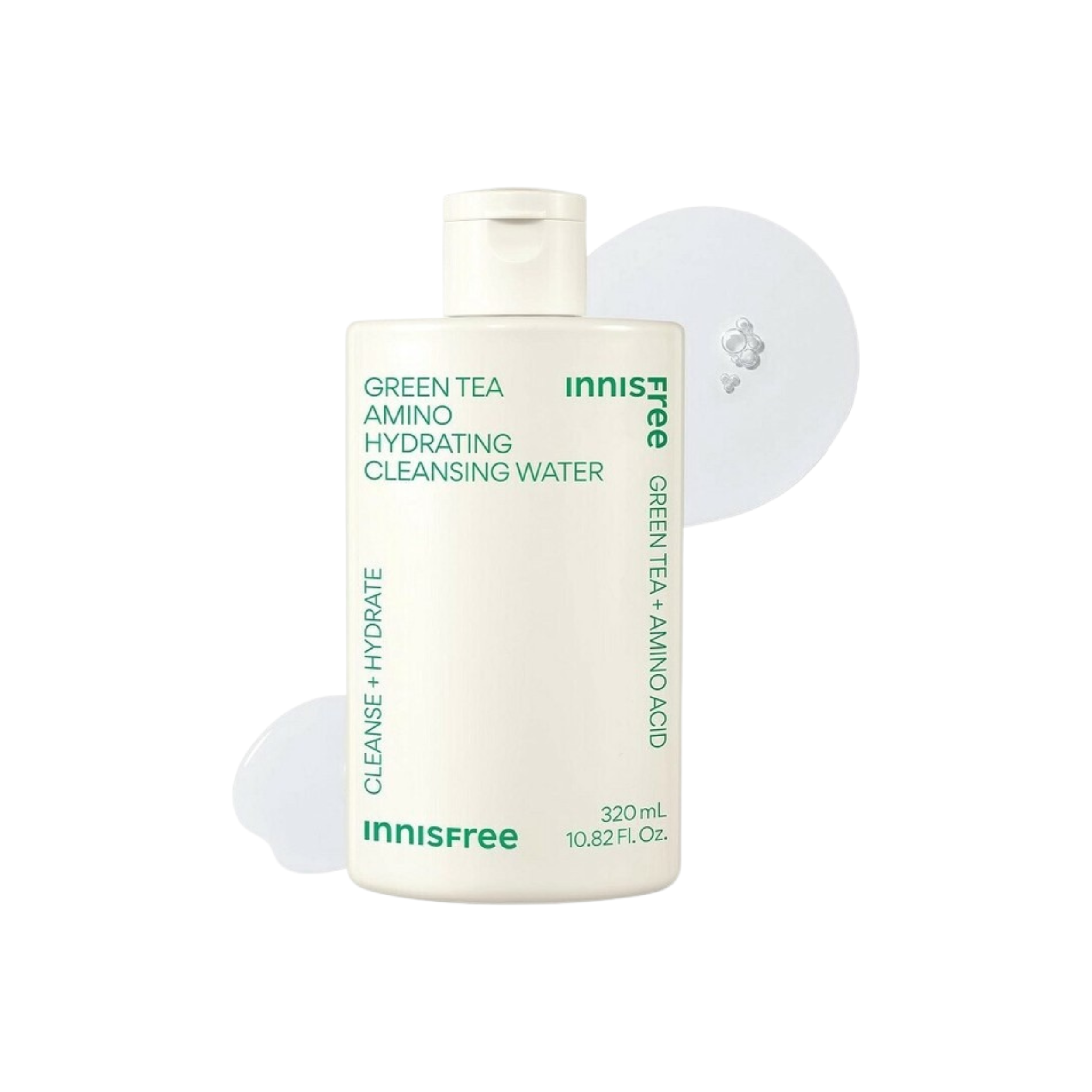 innisfree-*綠茶保濕氨基酸卸妝水 320ml(8809843678931)[平行進口]