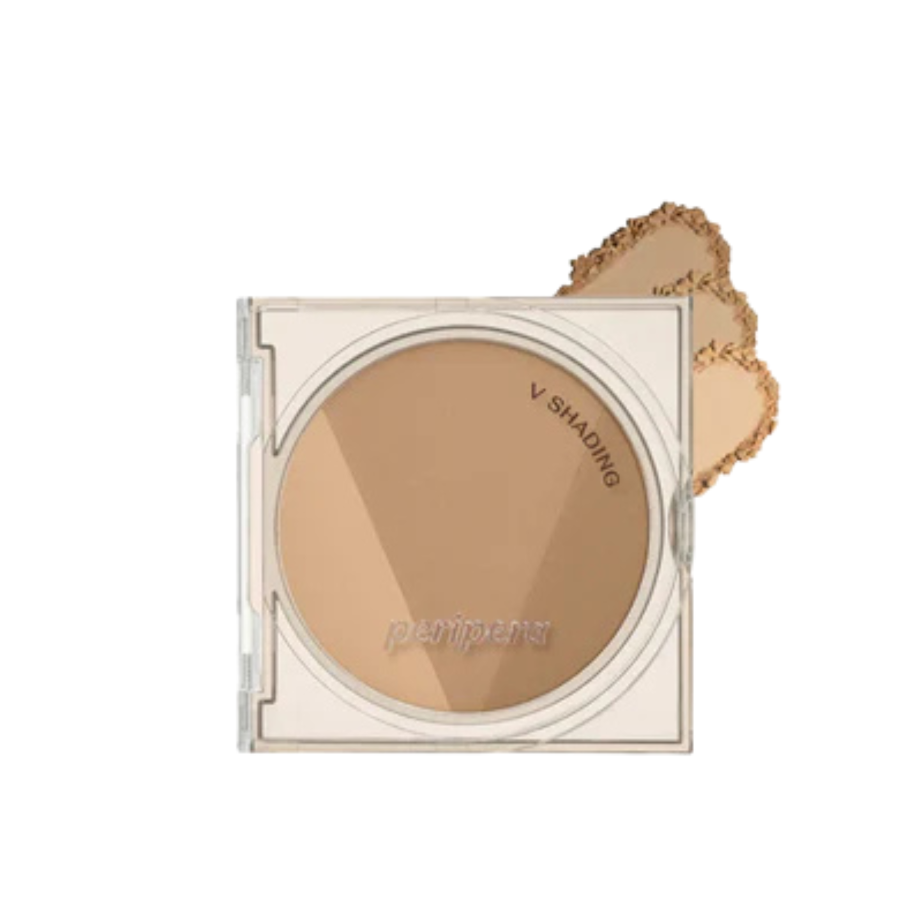 peripera-*三色V面修容盤 #01 Natural Brown(8809900981240)[平行進口]