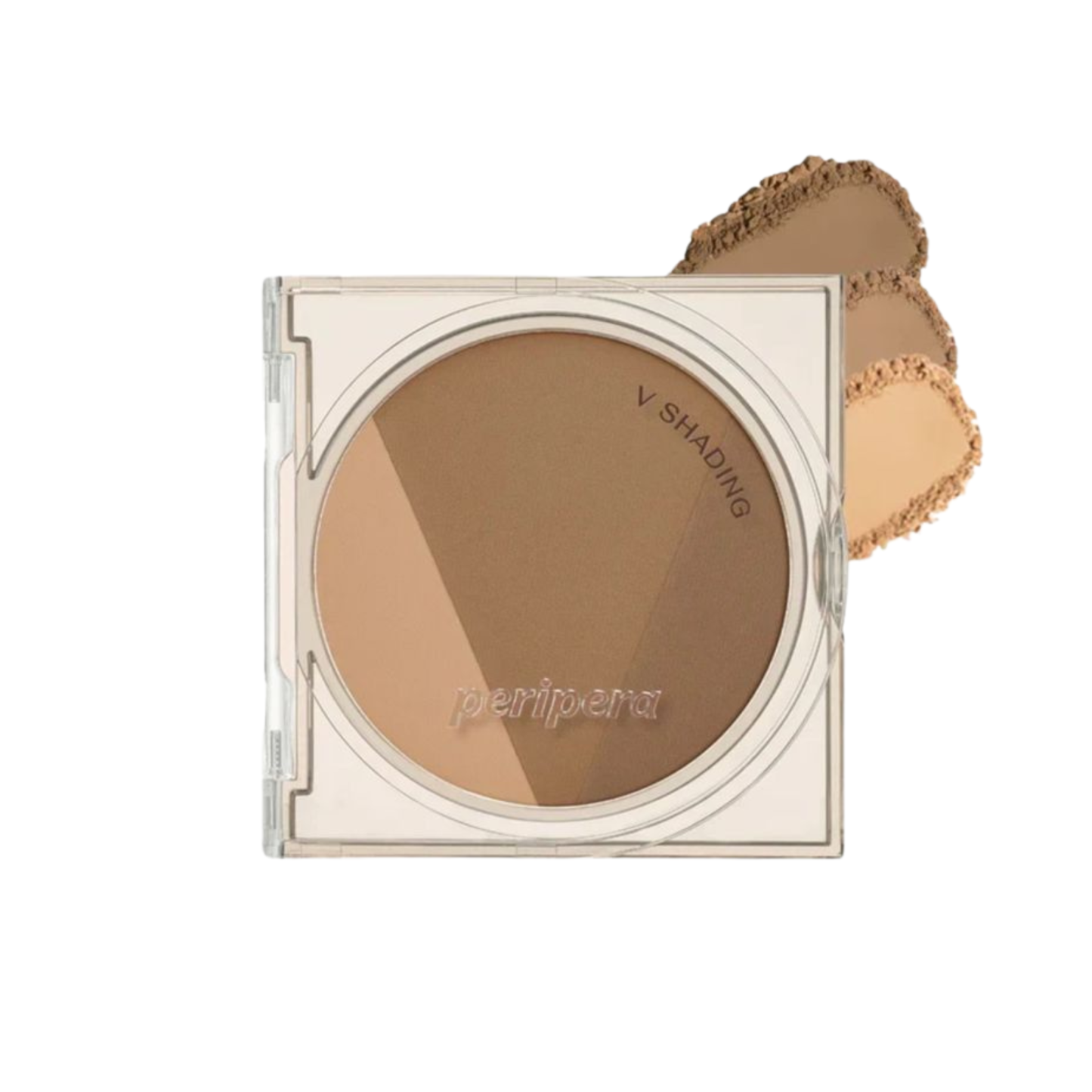 peripera-*三色V面修容盤 #02 Deep Brown(8809900981257)[平行進口]