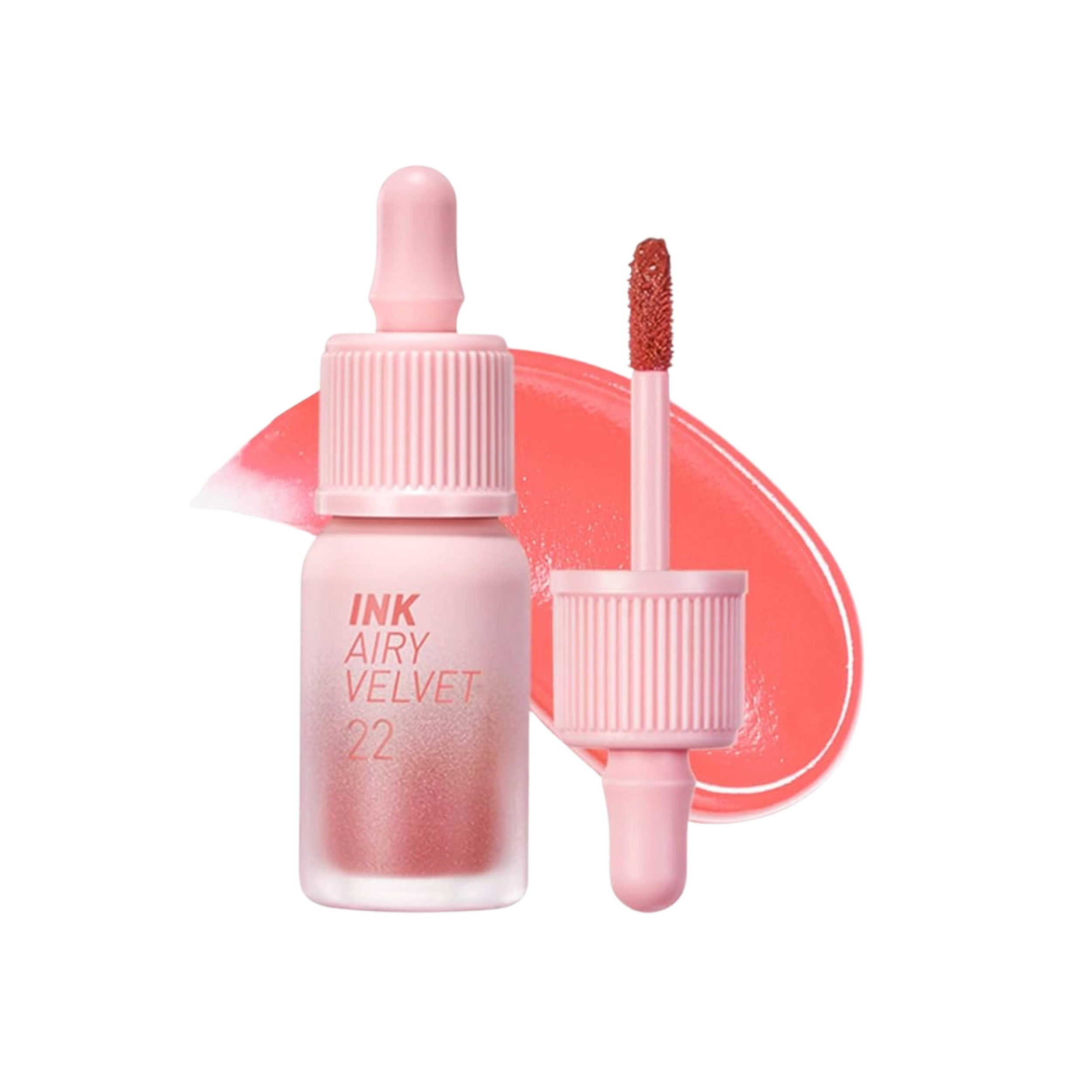 peripera-*輕盈空氣絲絨唇釉 #22 西柚珊瑚 4g(8809828419726)[平行進口]