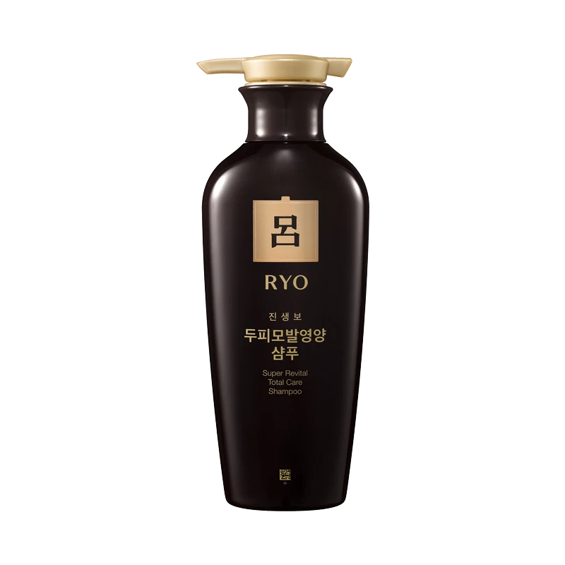 RYO-*黑呂(中性/乾性髮質用)人蔘洗髮水 洗頭水 400ml (8801042697553)[平行進口]