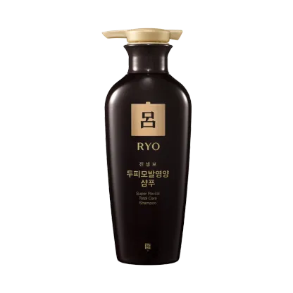 RYO-*黑呂(中性/乾性髮質用)人蔘洗髮水 洗頭水 400ml (8801042697553)[平行進口]