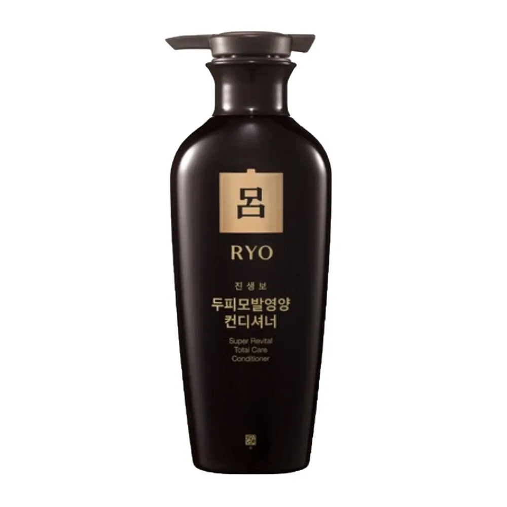 RYO-*黑呂(中性/乾性髮質用)人蔘護髮素 400ml (8801042697836)[平行進口]