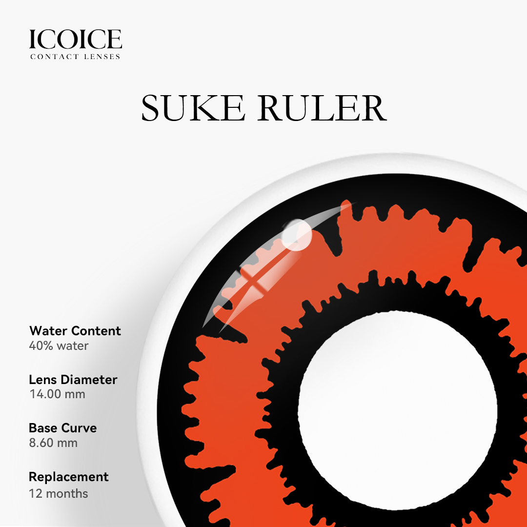 ICOICE Suke Ruler Red | 1 Year