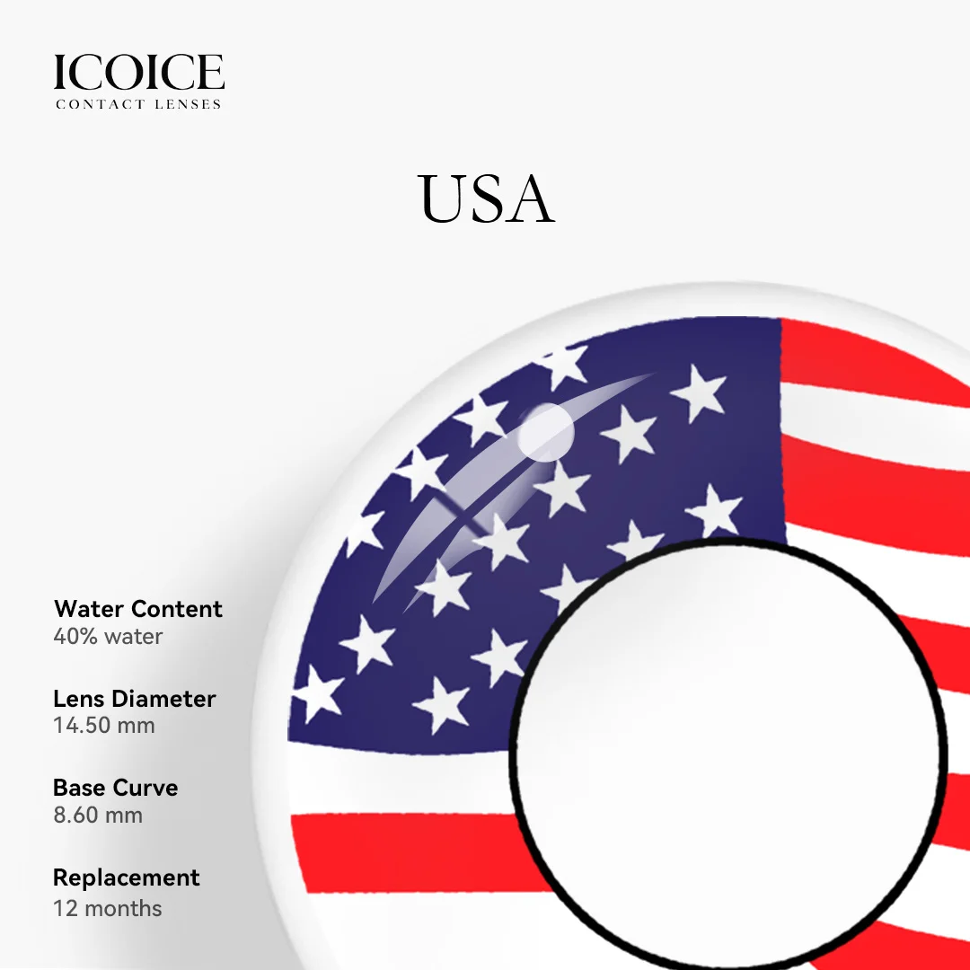 ICOICE American Flag | 1 Year