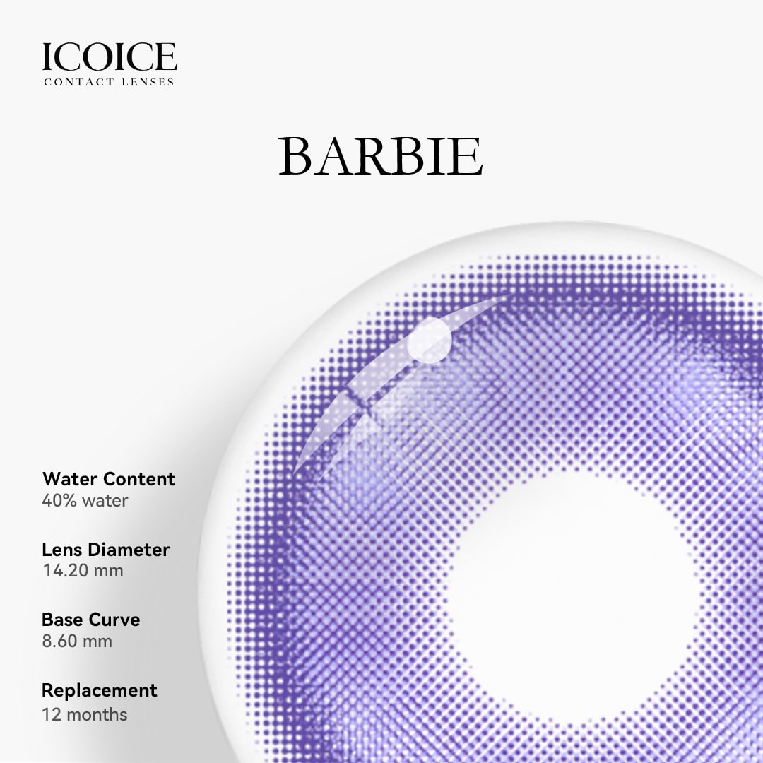 ICOICE Barbie Blue Violet | 1 Year