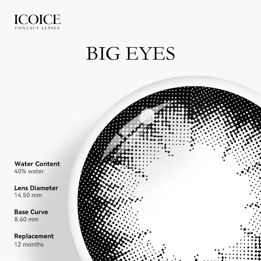 ICOICE Big Eyes Black | 1 Year