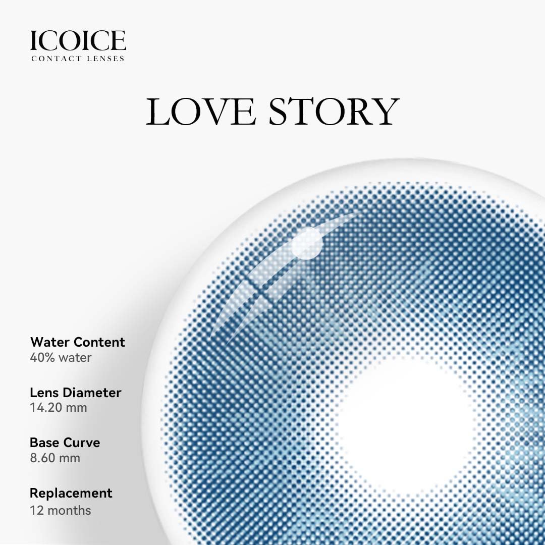 ICOICE Love Story Serotonin Blue | 1 Year