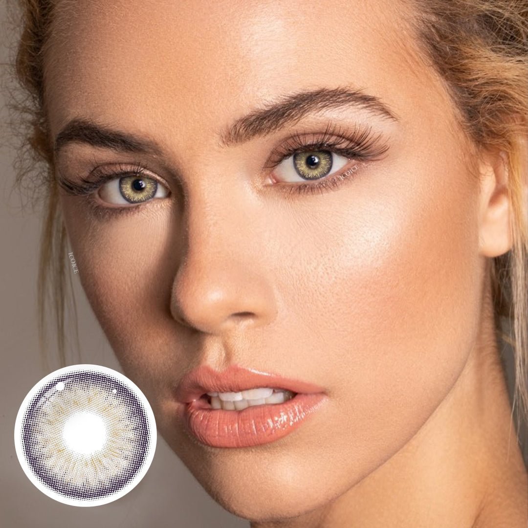 ICOICE Moon Light Pansy Brown | 1 Year