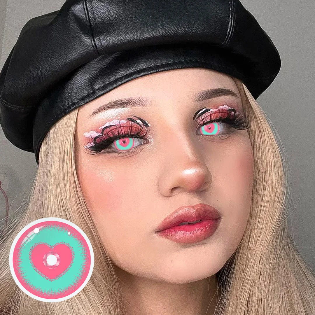 ICOICE Pink Green Heart | 1 Year