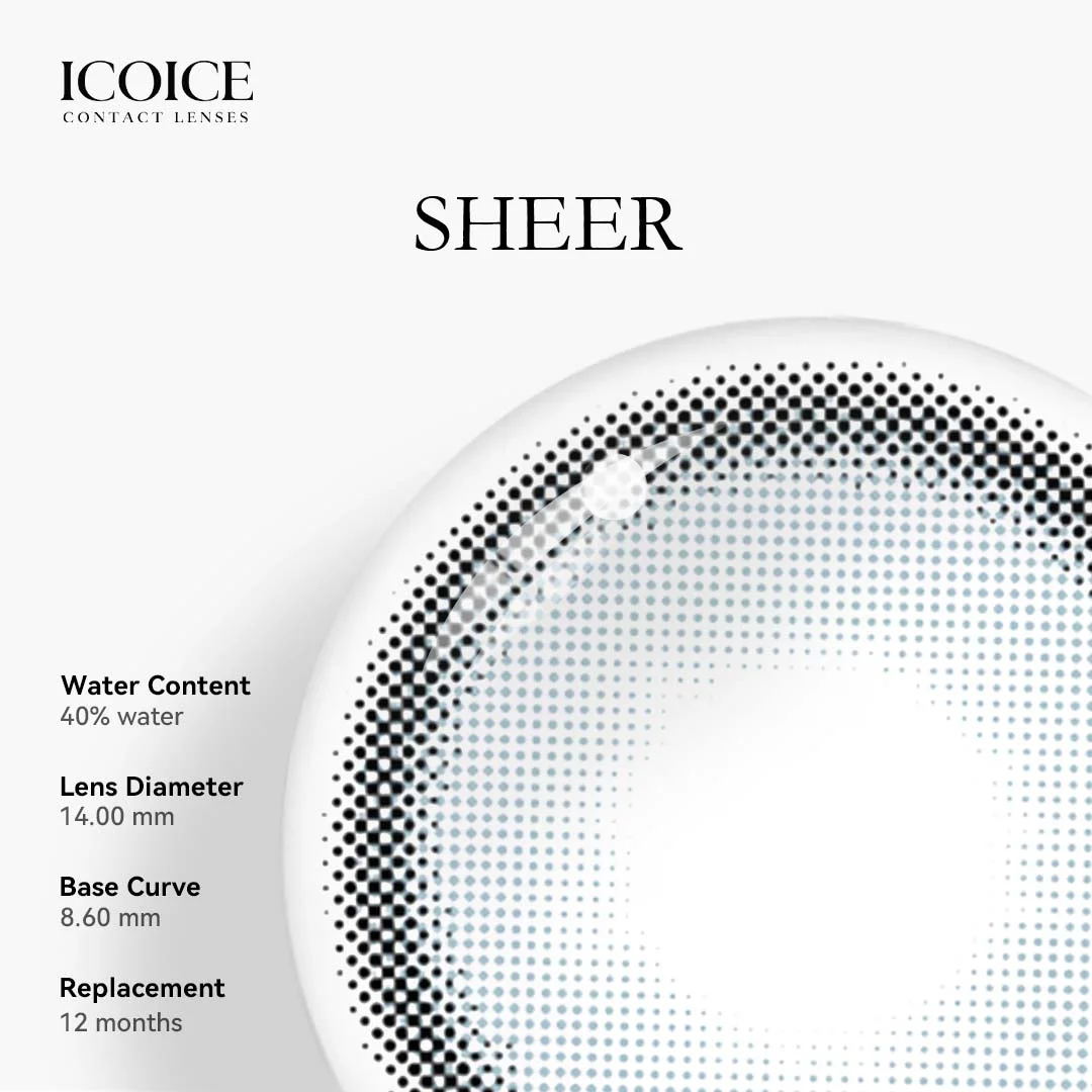 ICOICE Sheer Blue | 1 Year