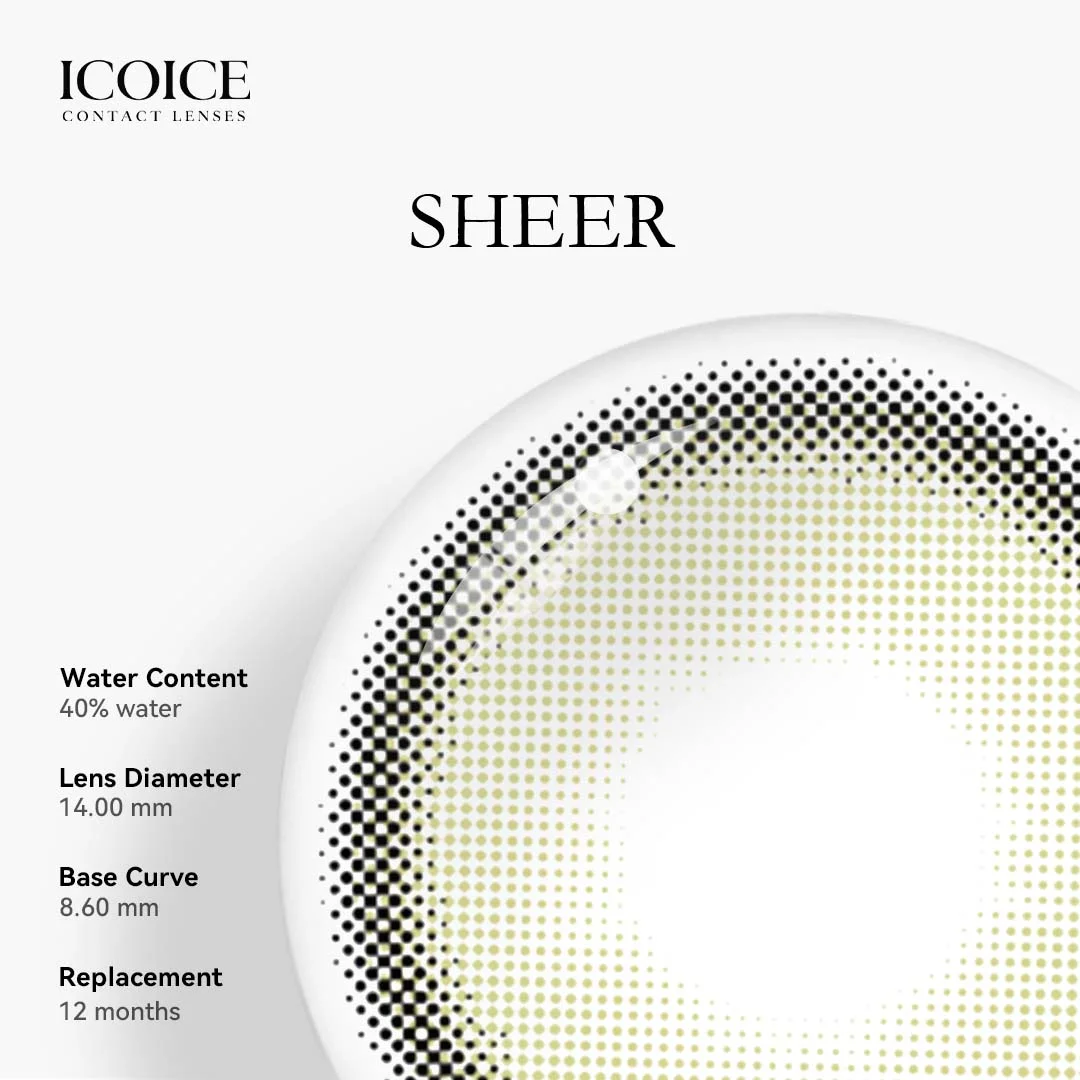 ICOICE Sheer Green | 1 Year