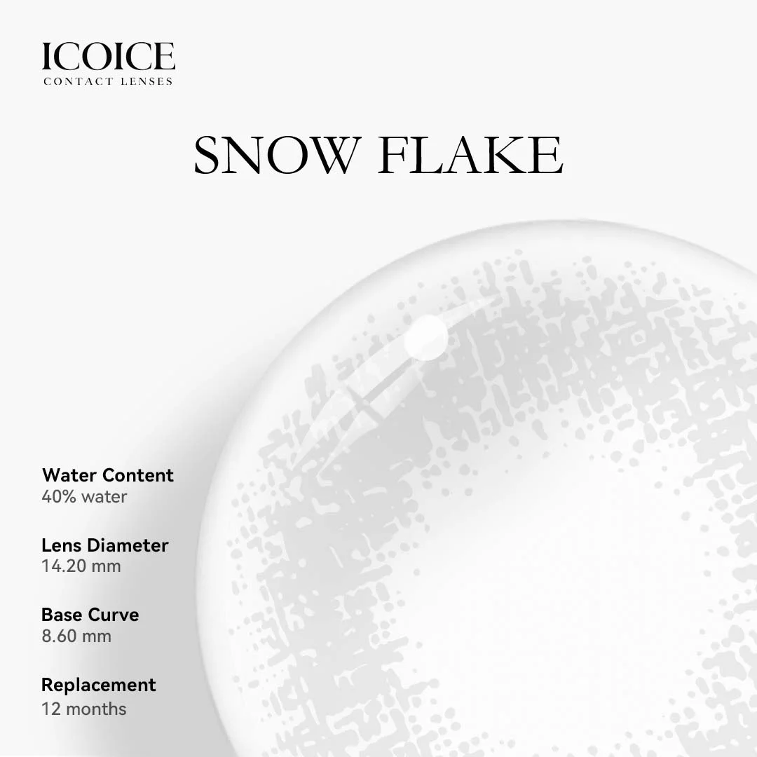 ICOICE Snow Flake Grey | 1 Year