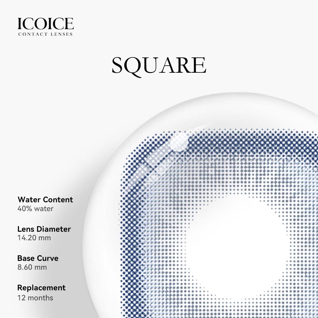 ICOICE Square Pant Blue | 1 Year