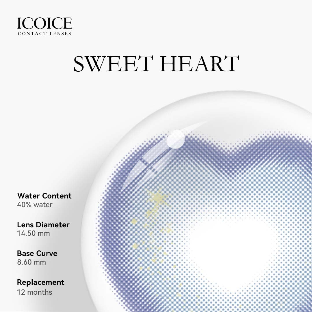 ICOICE Sweet Heart Blue | 1 Year