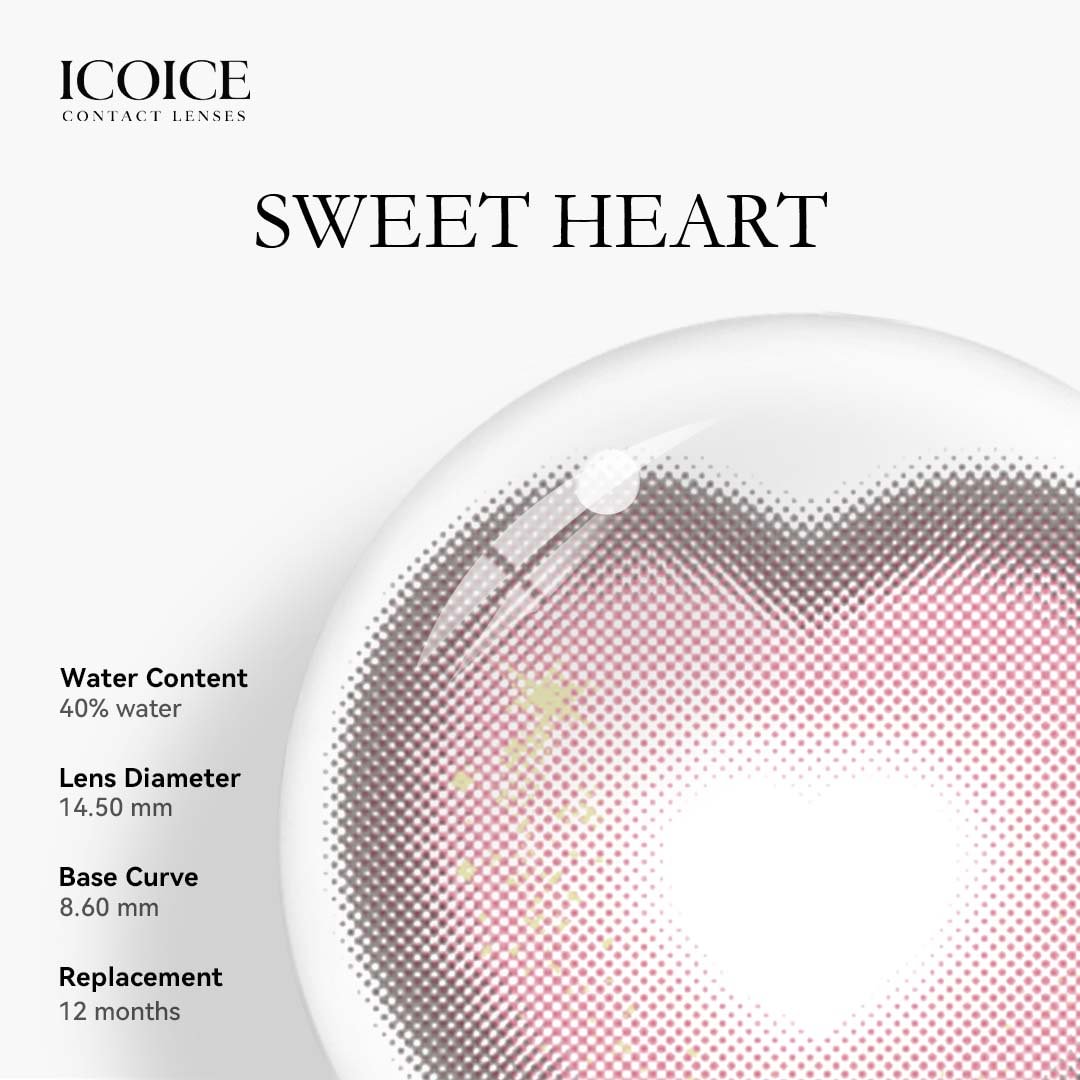 ICOICE Sweet Heart Pink | 1 Year