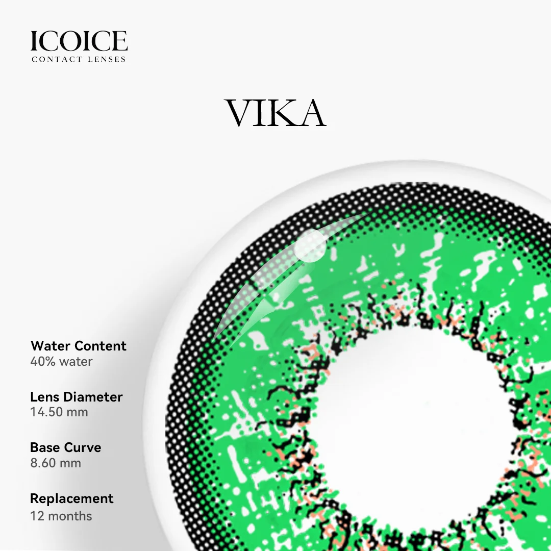 ICOICE Vika Snow Green | 1 Year