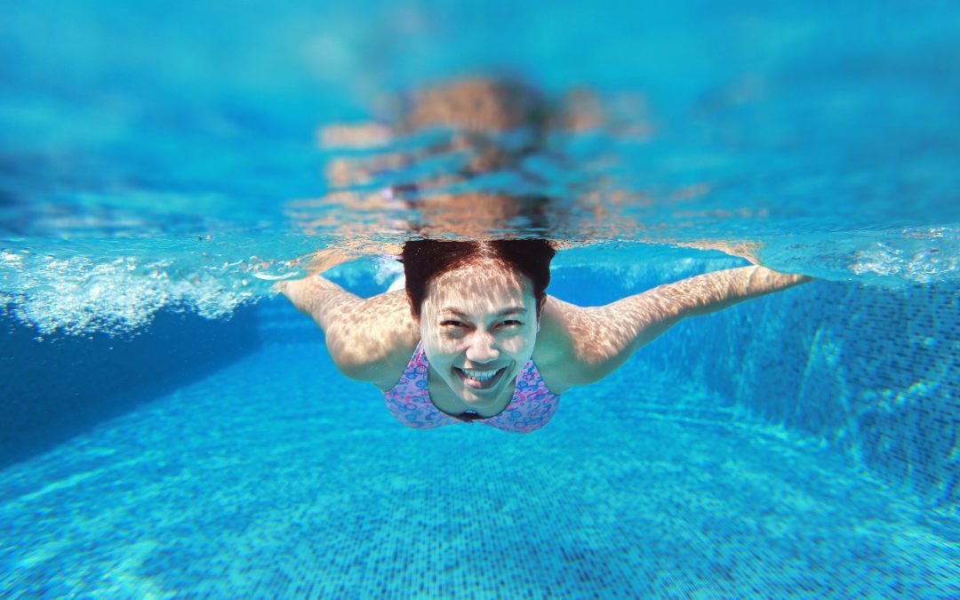swimming girl