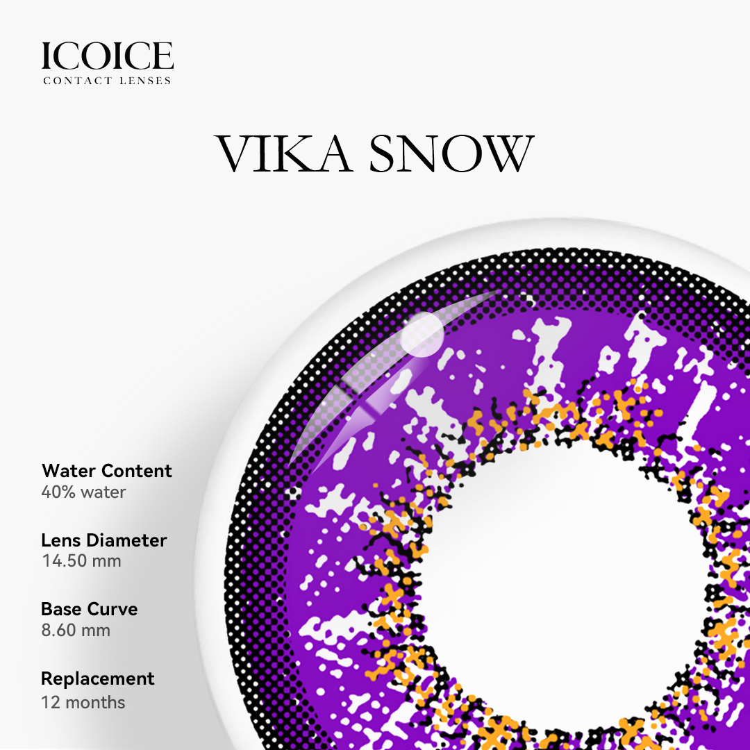 ICOICE Vika Snow Purple | 1 Year