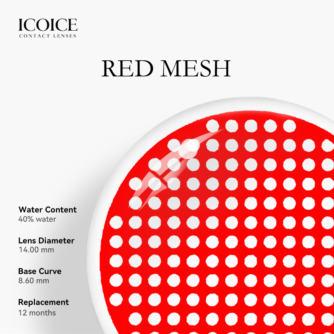 ICOICE Red Mesh | 1 Year
