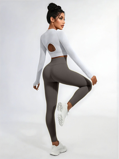 Sticky elastic yoga pants
