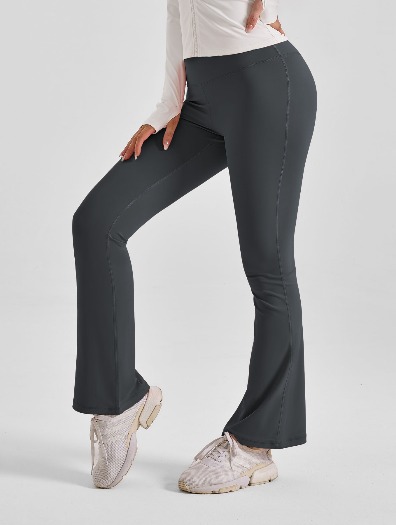 Peach Flared Pants