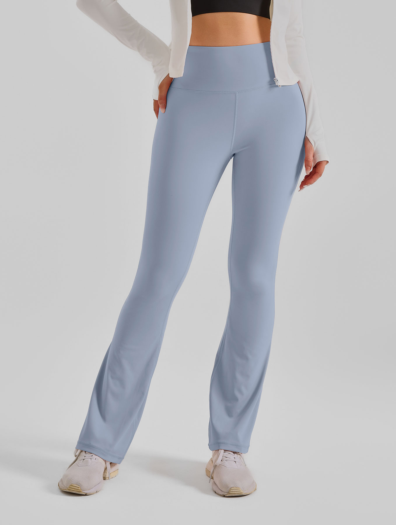 Peach Flared Pants