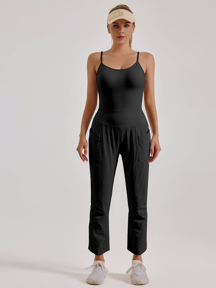 One-piece camisole pants